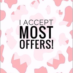 Most offers accepted! 😃